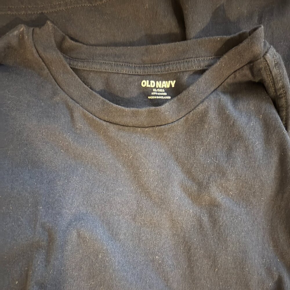 Old Navy Soft-Washed Dark Gray T-Shirt | XL Tall